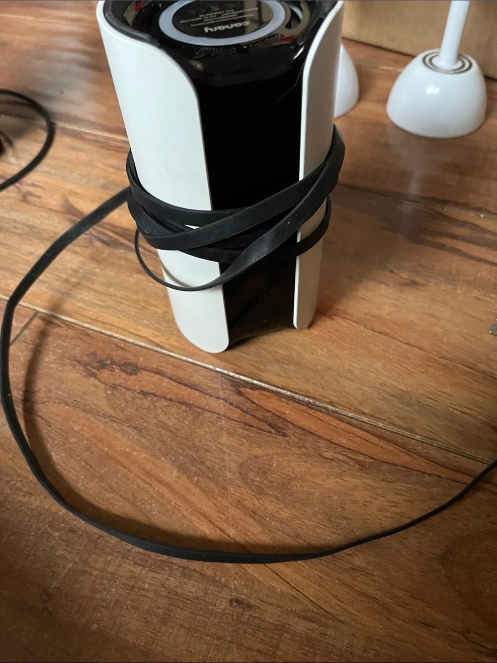 Indoor Security Camera - Black and Silver